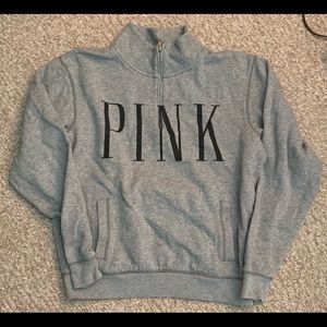 Pink 1/4 zip